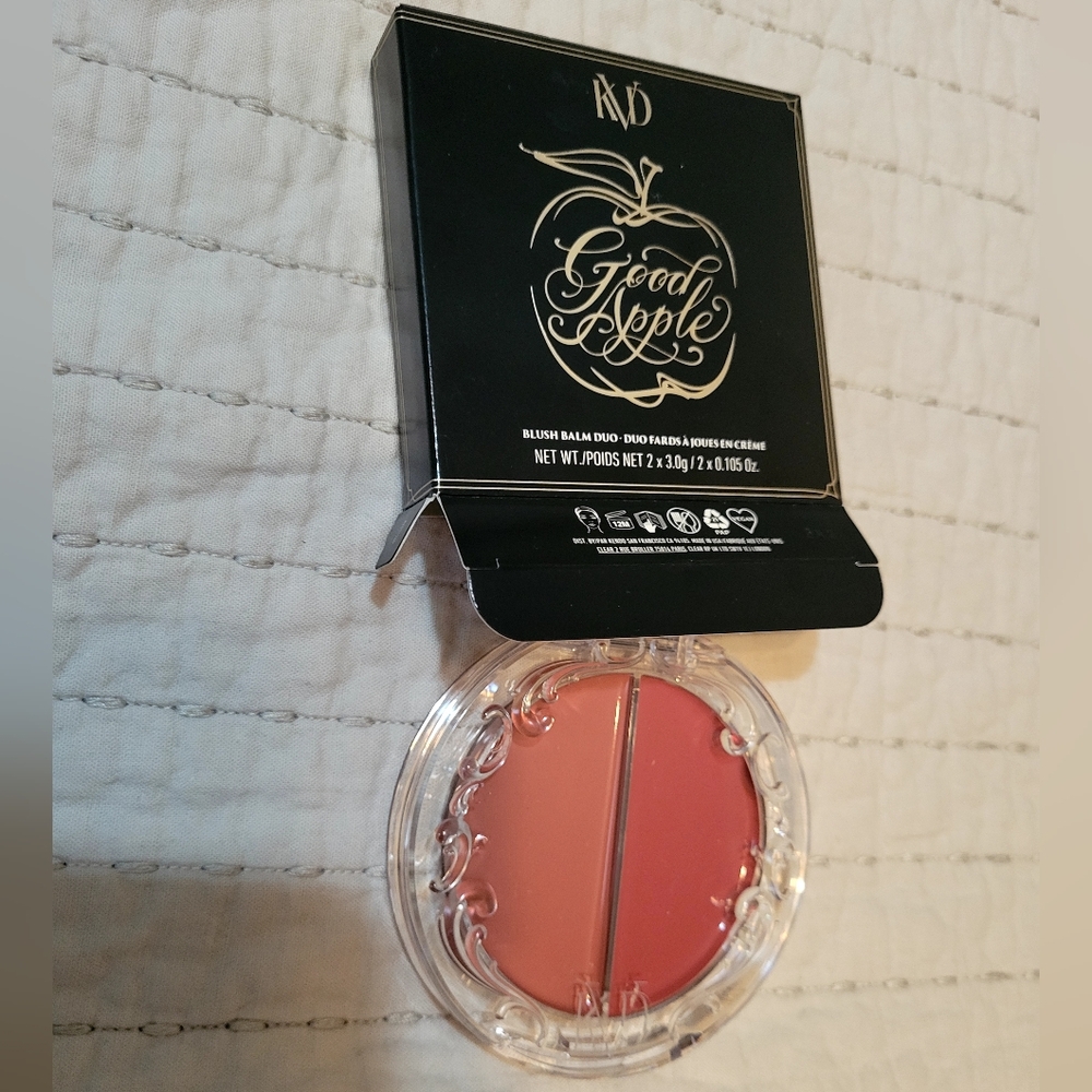 KVD Good Apple Blush Balm Duo - Secret Thicket NIB